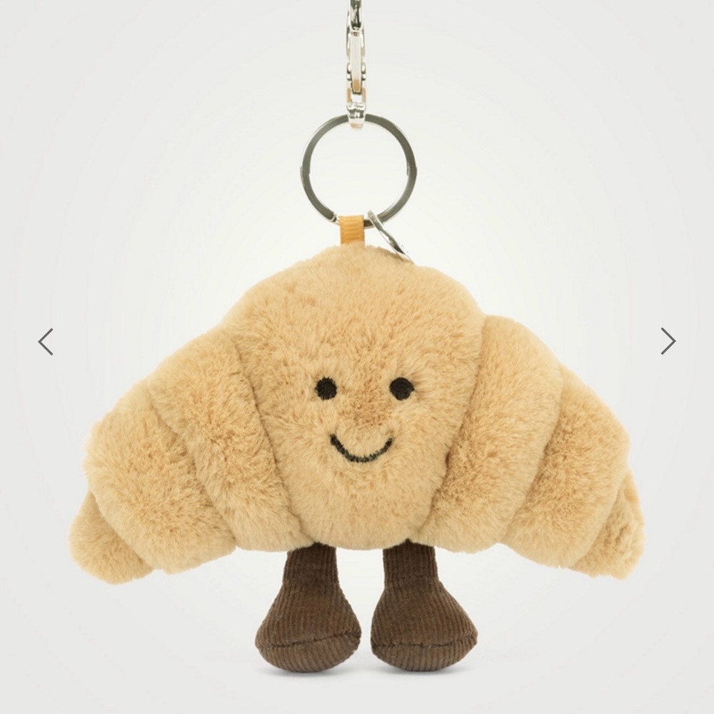 Jellycat Croissant Keychain
